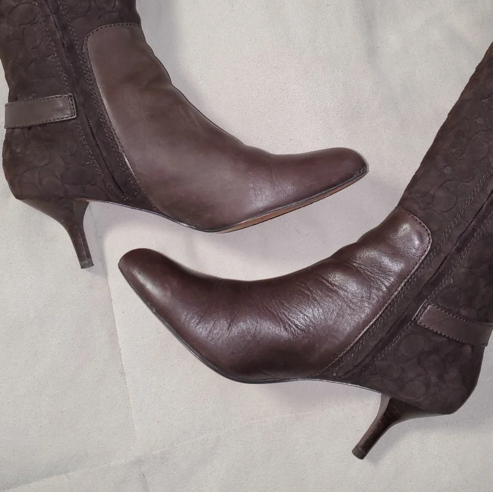 Coach Fara Knee High Pointed Toe Boot - Picture 5 of 8